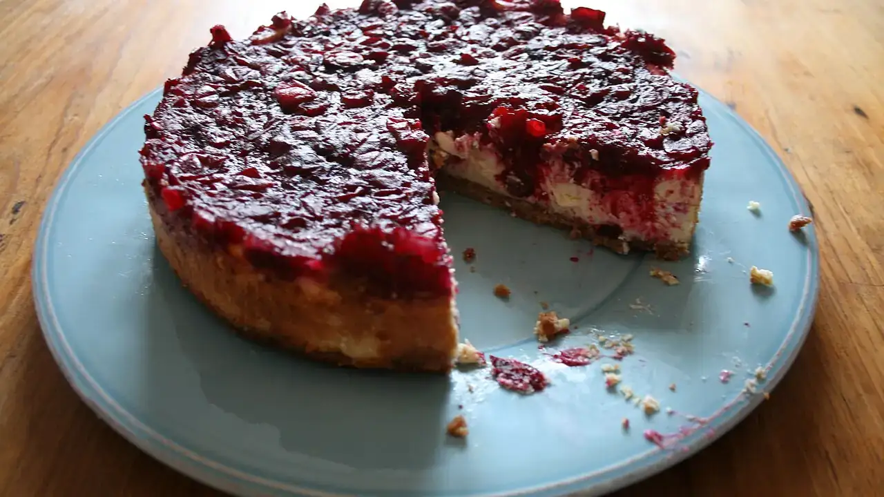 Raspberry cheesecake